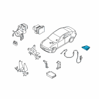 OEM 2001 Infiniti I30 Sensor Assembly-G Diagram - 47931-AL70A