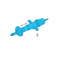 OEM Chevrolet Monte Carlo Column Asm, Steering Diagram - 26095810