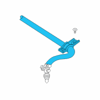 OEM 2006 Chrysler Sebring Bar-Front SWAY Diagram - 4879296AE