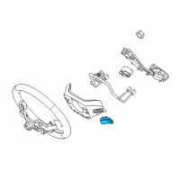 OEM 2015 Kia Forte Switch Assembly-Paddle Shift Diagram - 96770A7000