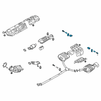 OEM Hyundai Support Assembly-Hanger Diagram - 28785-C1000