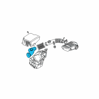 OEM 2005 Chevrolet Trailblazer Snorkel, Air Cleaner Diagram - 15149664