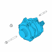 OEM 2014 Ford Police Interceptor Utility Alternator Diagram - DG1Z-10346-B