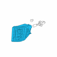 OEM 2001 Toyota RAV4 Signal Lamp Diagram - 81511-42060