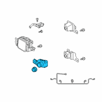 OEM Toyota Avalon Park Sensor Diagram - 89341-06070-B8