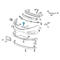 OEM Chevrolet Traverse Reverse Sensor Diagram - 20777093