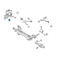 OEM Kia Borrego BUSHING-Trailing Arm Diagram - 527183K000