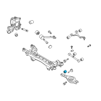 OEM 2008 Kia Amanti Bush-Rear Suspension Arm Diagram - 552153F600