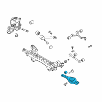 OEM 2007 Kia Amanti Arm Complete-Rear Lower Diagram - 552103K001