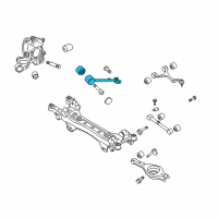 OEM Kia Amanti Arm Assembly-Rear Trailing Diagram - 552803F610