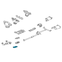 OEM Honda Accord Cover (Lower) Diagram - 18181-P0G-A00