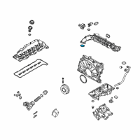 OEM 2018 BMW 530i Gasket, Throttle Body Diagram - 11-61-8-579-882