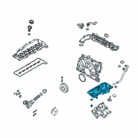 OEM BMW 540d xDrive Oil Pan Diagram - 11138571372