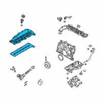 OEM BMW 540d xDrive CYLINDER HEAD COVER Diagram - 11-12-8-571-308