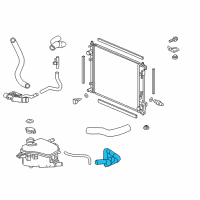 OEM 2020 Honda Civic Hose A, Exp Tank Out Diagram - 19107-5BA-A10