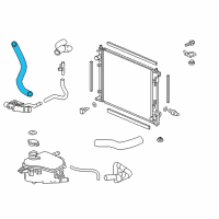 OEM 2021 Honda Civic Hose A, Water Lower Diagram - 19502-5BA-A00