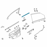 OEM 2020 Lincoln Continental Belt Weatherstrip Diagram - GD9Z-5425860-A