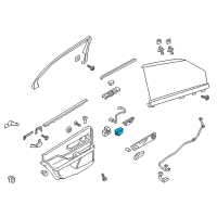 OEM 2022 Lincoln Corsair Lock Switch Diagram - GA1Z-14028-AA