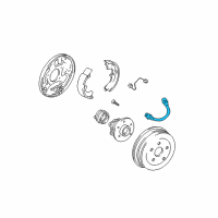 OEM Toyota Matrix Brake Hose Diagram - 90080-94139