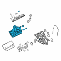 OEM 2011 Ford F-350 Super Duty Valve Cover Diagram - BC3Z-6582-L