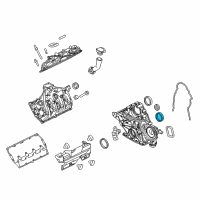 OEM 2022 Ford F-250 Super Duty Gasket Diagram - BC3Z-6020-BA
