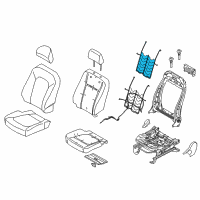 OEM 2016 Ford C-Max Support Spring Diagram - CU5Z-9664842-B