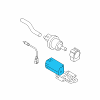 OEM 2006 Hyundai Tucson CANISTER Assembly Diagram - 31420-2E300