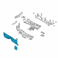 OEM 2001 Dodge Durango Dash Panel Diagram - 55255082AE