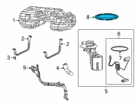OEM 2020 Ram ProMaster 3500 Ring-Lock Diagram - 52029454AA