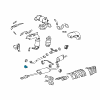 OEM Toyota Highlander Damper Diagram - 17581-16030