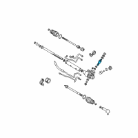 OEM 2002 Kia Spectra Valve Assembly Diagram - 0K2N132122