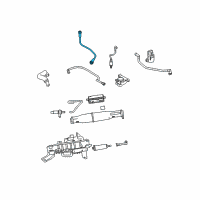 OEM 1998 Ford Ranger Front Oxygen Sensor Diagram - XL3Z-9F472-C