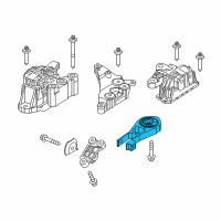 OEM 2017 Jeep Renegade Insulator Diagram - 68258599AA