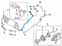 OEM 2022 Toyota GR86 Discharge Hose Diagram - SU003-09290