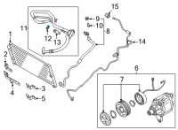 OEM Toyota GR86 Suction Hose Cap Diagram - SU003-07351