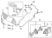 OEM 2022 Toyota GR86 Discharge Hose Cap Diagram - SU003-07350