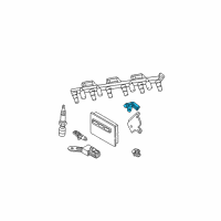 OEM 2003 Dodge Ram 1500 Sensor-Crankshaft Position Diagram - 56041479AD