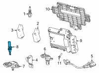 OEM Ram 1500 Sensor-Air Temperature Diagram - 68211210AA