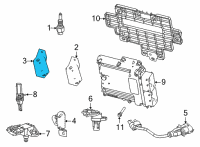 OEM 2022 Jeep Gladiator Module-Heater Control Diagram - 68158081AC