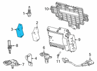 OEM Ram 1500 Module-Heater Control Diagram - 68158081AC