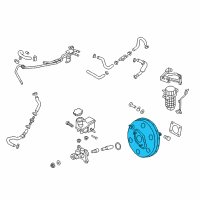 OEM 2018 Hyundai Sonata Booster Assembly-Vacuum Diagram - 59110-C1450