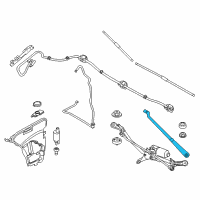 OEM 2021 BMW 530e xDrive WIPER ARM, PASSENGER'S SIDE Diagram - 61-61-9-463-866