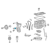 OEM 2012 Toyota Sienna Cover Plate Gasket Diagram - 11328-0V010