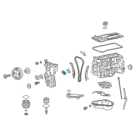 OEM Toyota Highlander Tensioner Diagram - 13540-0V031