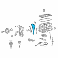 OEM Lexus ES300h Timing Chain Sub-Assembly Diagram - 13506-0V010