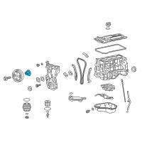 OEM 2014 Scion tC Crankshaft Gear Diagram - 13521-0V010