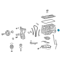 OEM 2014 Toyota Highlander Rear Seal Diagram - 90311-A0020