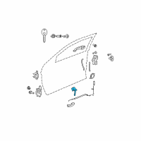 OEM 2014 Dodge Avenger Presenter-Latch Diagram - 68020564AA