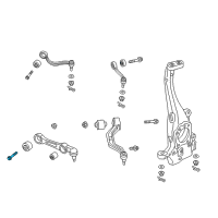 OEM Hyundai Sonata Bolt Diagram - 54563-3K000