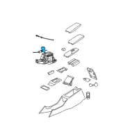 OEM Dodge Magnum Knob-GEARSHIFT Diagram - 4683983AB